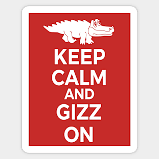 King Gizzard and the Lizard Wizard Keep Calm and Gizz On Sticker